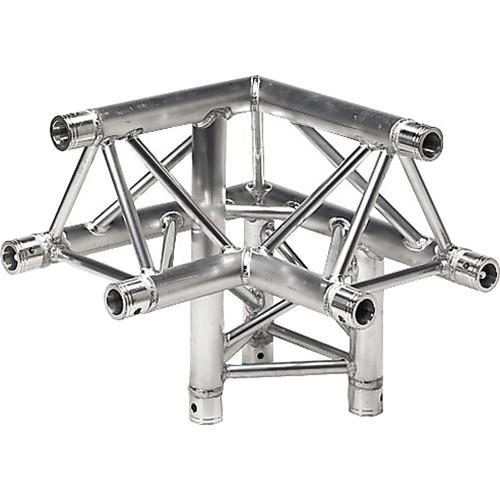 Global Truss Three-Way 90° Apex Up - Right Corner for F33 Triangular Truss System