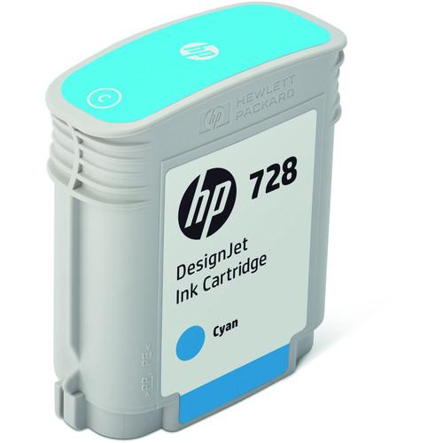 HP 728 Cyan DesignJet Ink Cartridge