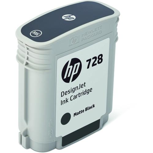 HP 728 Matte Black DesignJet Ink Cartridge