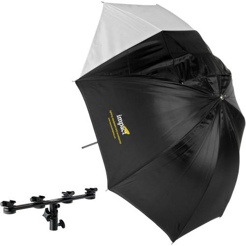 Impact Lightbar Tilt Bracket with Convertible White Umbrella