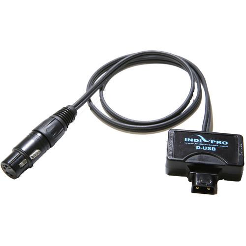 IndiPRO Tools Mini-Tap with 4-Pin XLR Connector Cable