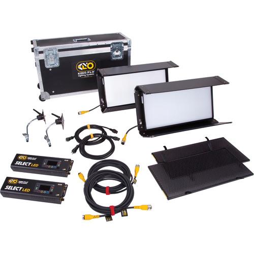 Kino Flo Interview 20 DMX 2-Light Kit with Shipping Case
