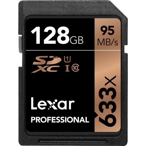 Lexar 128GB Professional UHS-I SDXC Memory Card