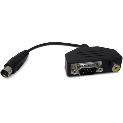 Lumens DC-A16 RS-232 and Composite Video to Mini DIN Adapter Cable for Select Lumens Document Cameras, Lumens, DC-A16, RS-232, Composite, Video, to, Mini, DIN, Adapter, Cable, Select, Lumens, Document, Cameras