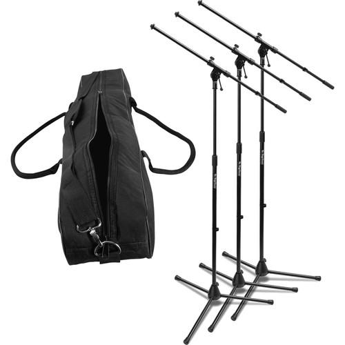 On-Stage MS7701B Euroboom Microphone Stand with Bag