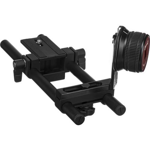 Opteka Gearless Follow Focus Rig with 15mm Rod Kit for Digital SLR Cameras