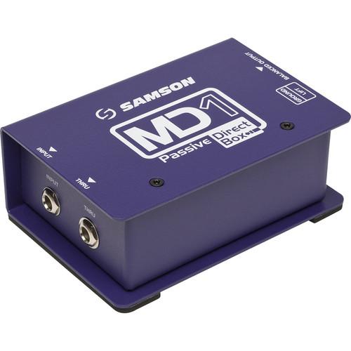 Samson S-MAX MD1 Single Channel Passive Direct Box