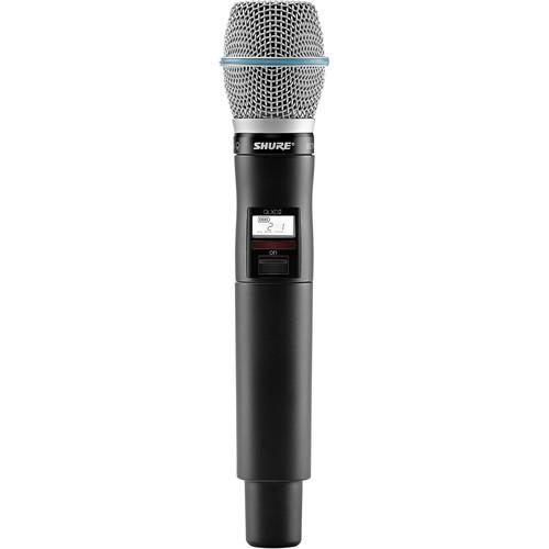 Shure QLXD2 Beta87A Handheld Wireless Transmitter