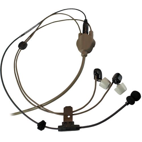 Silynx Communications Stingray Hybrid In-Ear Headset with Hybrid Boom Microphone
