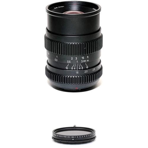 SLR Magic 17mm T1.6 Lens with MFT Mount for BMPCC and 52mm Variable ND Kit