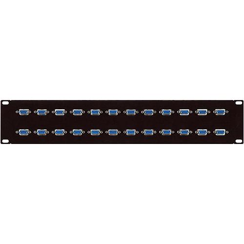 TecNec 12-Point 9-Pin Sub-D Male Patch Bay