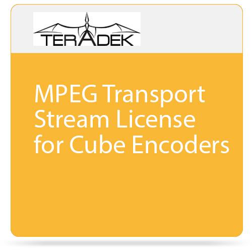 Teradek MPEG Transport Stream License for Cube Encoders