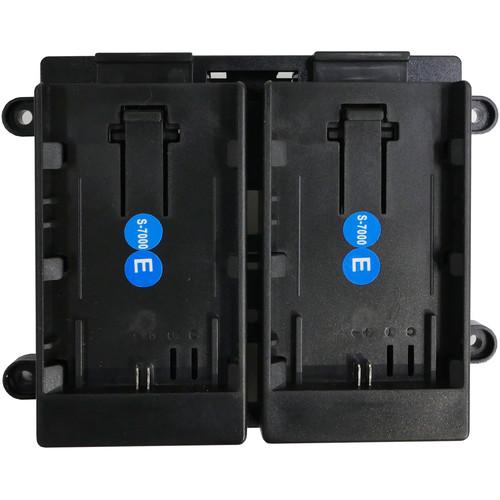 TVLogic 7.4V Battery Bracket for Canon LP-E6 Batteries