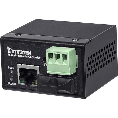 Vivotek AW-IHS-0201 Industrial FE Media Converter SC Single-Mode Fiber