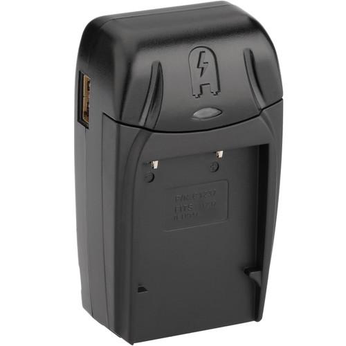 Watson Compact AC DC Charger Kit with Battery Adapter Plate for Epson EU-97