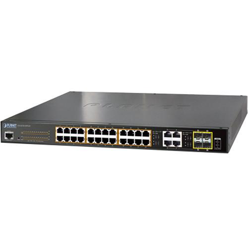 ACTi PPSW-1101 24-Port 802.3at Managed PoE Data Switch