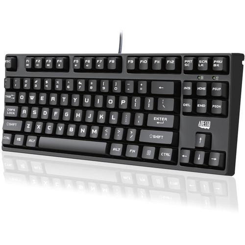 Adesso EasyTouch 625 Compact USB Mechanical Gaming Keyboard