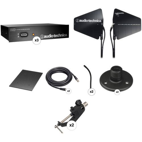 Audio-Technica Complete Antenna and Power Distribution Package for up to 10 Audio-Technica 2000 and 3000 Series Wireless Microphone Systems