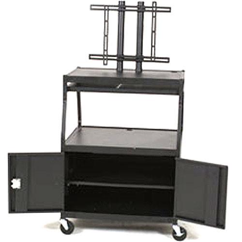 Balt Model 27531, Wide Body Flat Panel TV Cart with Cabinet