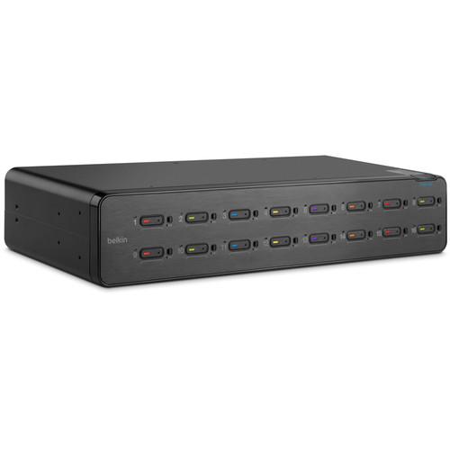 Belkin F1DN116C Advanced Secure 16-Port Single-Head DVI-I KVM Switch