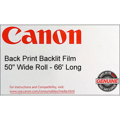 Canon Back Print Backlit Film, Canon, Back, Print, Backlit, Film