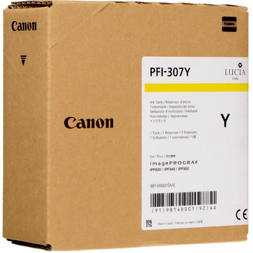 Canon PFI-307Y Yellow Ink Cartridge