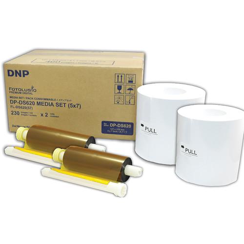 DNP DS6205x7 5 x 7" Roll Media for DS620A Printer