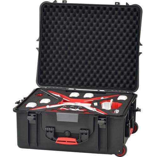 HPRC PHA4-2700W Hard Case with Wheels for DJI Phantom 4 Phantom 4 Pro Phantom 4 Pro