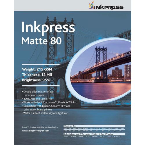 Inkpress Media Duo Matte 80 Paper, Inkpress, Media, Duo, Matte, 80, Paper