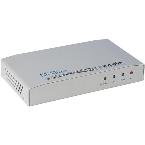 Intelix HDMI Extender Receiver Unit over HDBaseT with Ethernet, RS232, Bi-Directional IR, and PoE