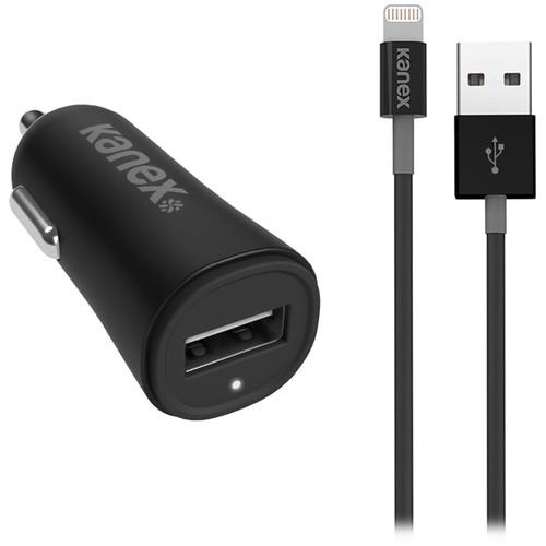 Kanex MiColor Lightning to USB Car Charger with Sync Cable