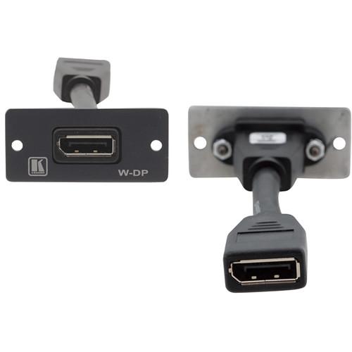 Kramer DisplayPort Pass-Through Wall Plate Insert, Kramer, DisplayPort, Pass-Through, Wall, Plate, Insert