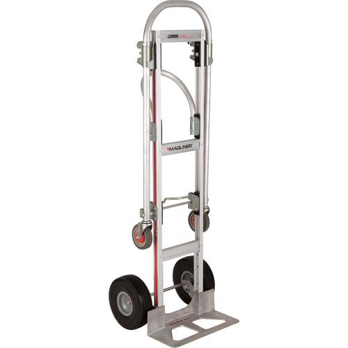 Magliner Gemini Sr. Convertible Hand Truck with 10" Microcellular Foam Wheels
