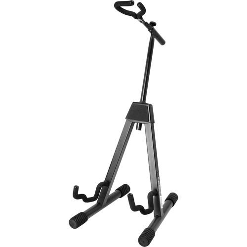 On-Stage GS7465B Pro Flip-It A-Frame Guitar Stand for Electric Acoustic Guitar