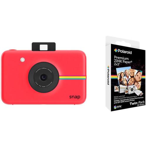 Polaroid Snap Instant Digital Camera with Paper Kit