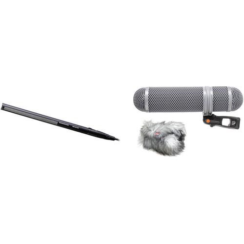 Sennheiser MKH 416-P48 Short Shotgun Mic and Rycote Super-Shield Kit
