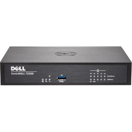 SonicWALL TZ300 Wireless-AC Firewall Appliance with 1 Year TotalSecure