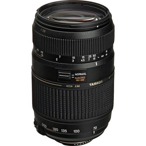 Tamron 70-300mm f 4-5.6 Di LD Macro Autofocus Lens for Nikon AF