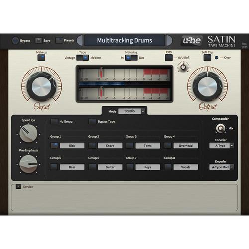 u-he Satin - Magnetic Tape Emulation