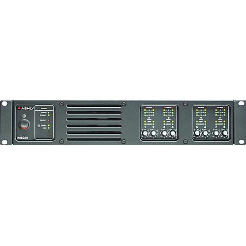 Ashly ne8250.70pe Network-Enabled 250W Eight-Channel 70V Amplifier with DSP
