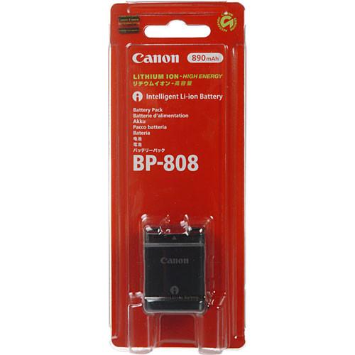 Canon BP-808 Lithium-Ion Battery, Canon, BP-808, Lithium-Ion, Battery