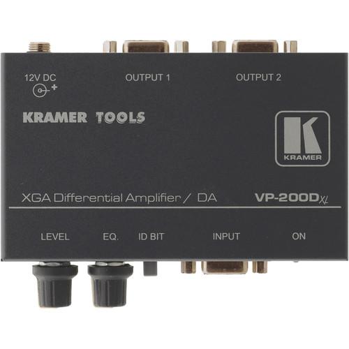 Kramer VP-200Dxl 1:2 XGA Differential Amplifier Distribution Amplifier