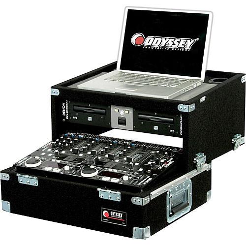 Odyssey Innovative Designs CSL28 Carpeted Slide Style Mixer Laptop Case