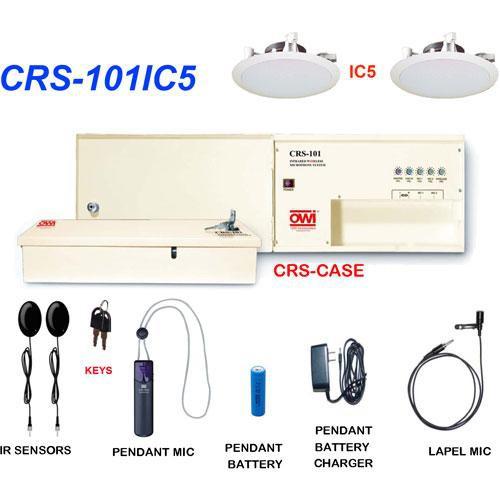 OWI Inc. CRS-101IC5 Infrared Wireless Microphone & Speaker Package