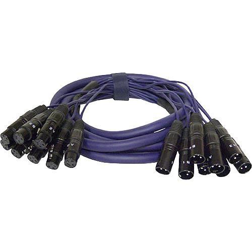 Pyle Pro PPSN821 8-Channel Balanced XLR Male to XLR Female Snake - Length 20