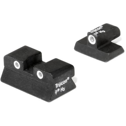 Trijicon Browning Hi-Power 3 Dot Bright & Tough Night Sight Set