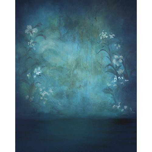 Won Background Muslin Xcanvas Background - Dawn Blue - 10x10