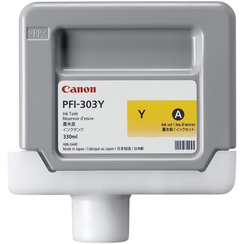 Canon PFI-303Y Yellow Ink Tank