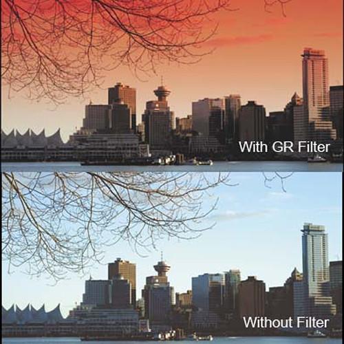 Cavision 5.65 x 5.65" Graduated Red 1 Glass Filter