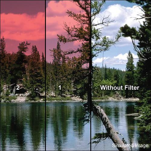 Cokin P665 Graduated Fluorescent Red 2 Resin Filter
